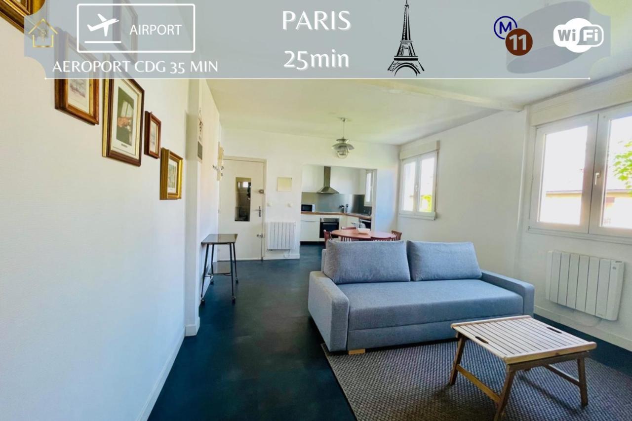 Appart'Hotel L'Express - 25Min De Paris Романвил Екстериор снимка